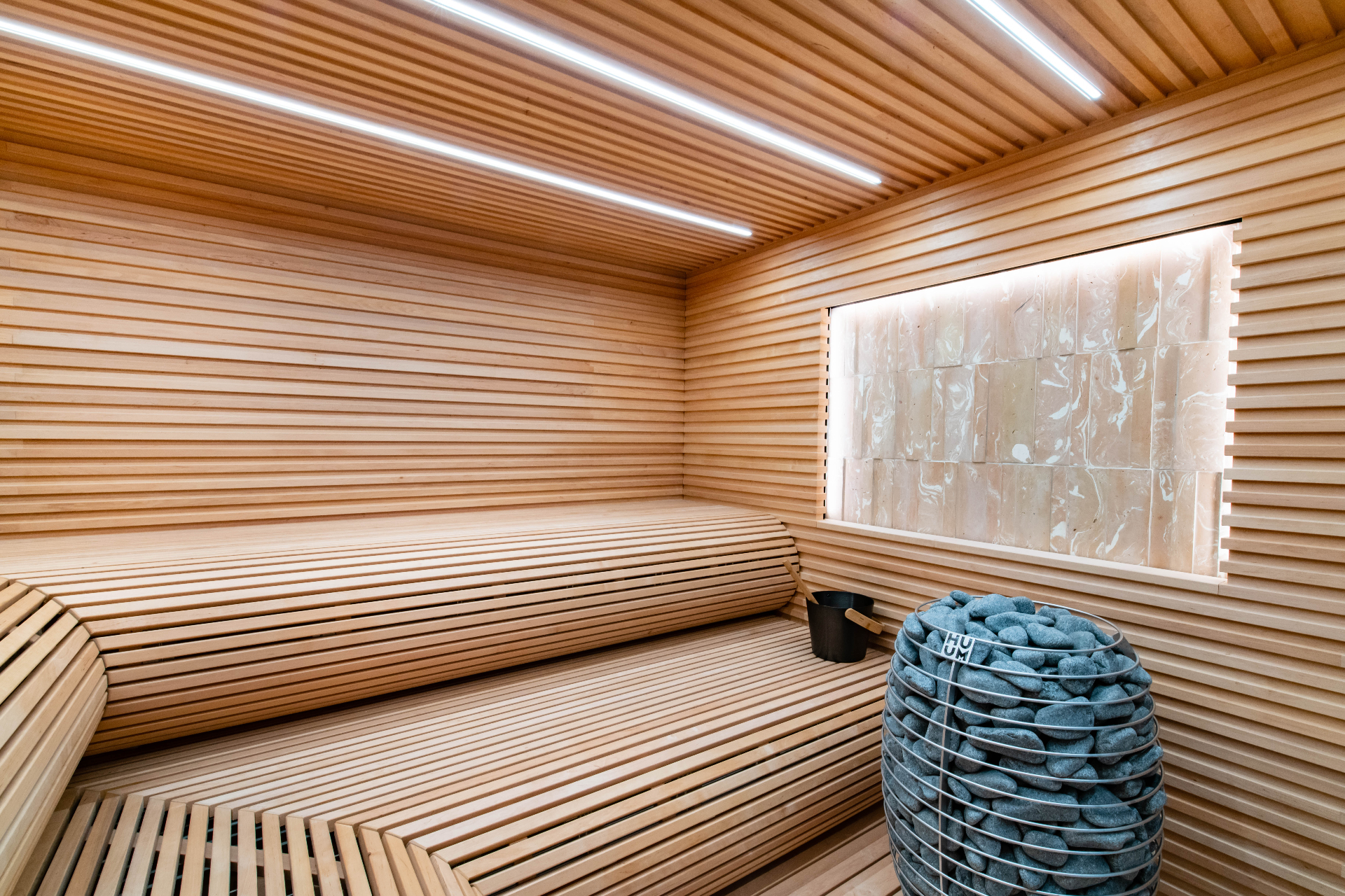 Outdoor sauna