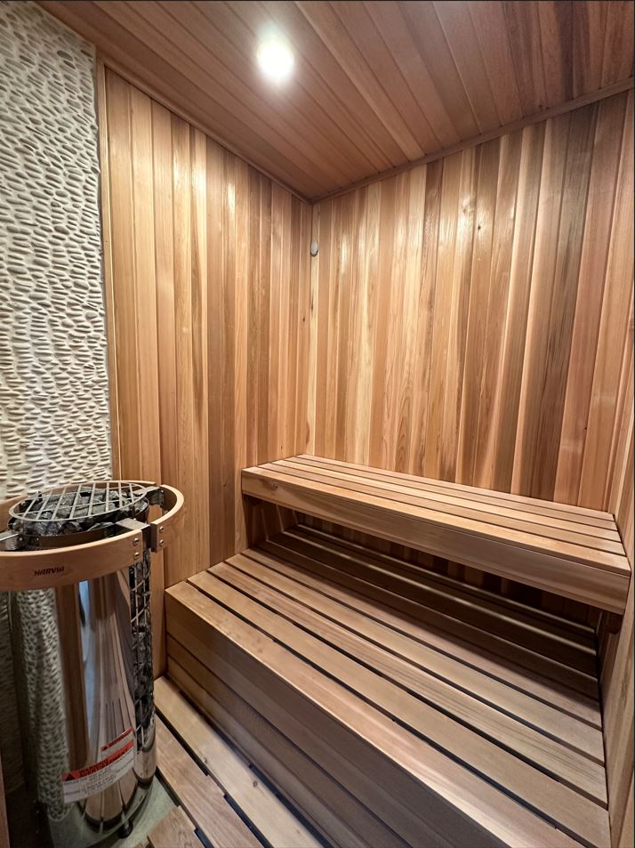 Cedar wood detail