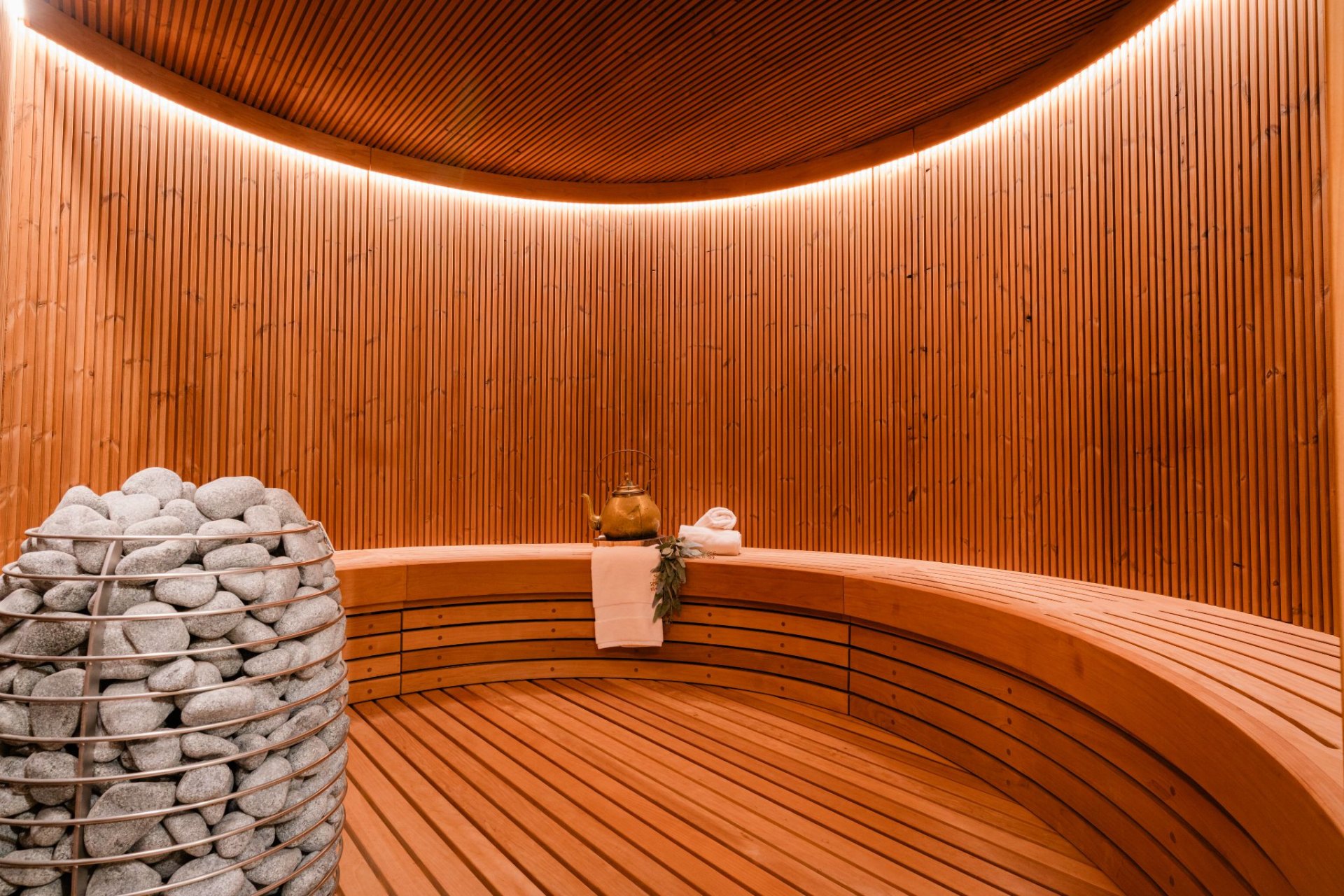 Custom sauna by Southeast Leisure